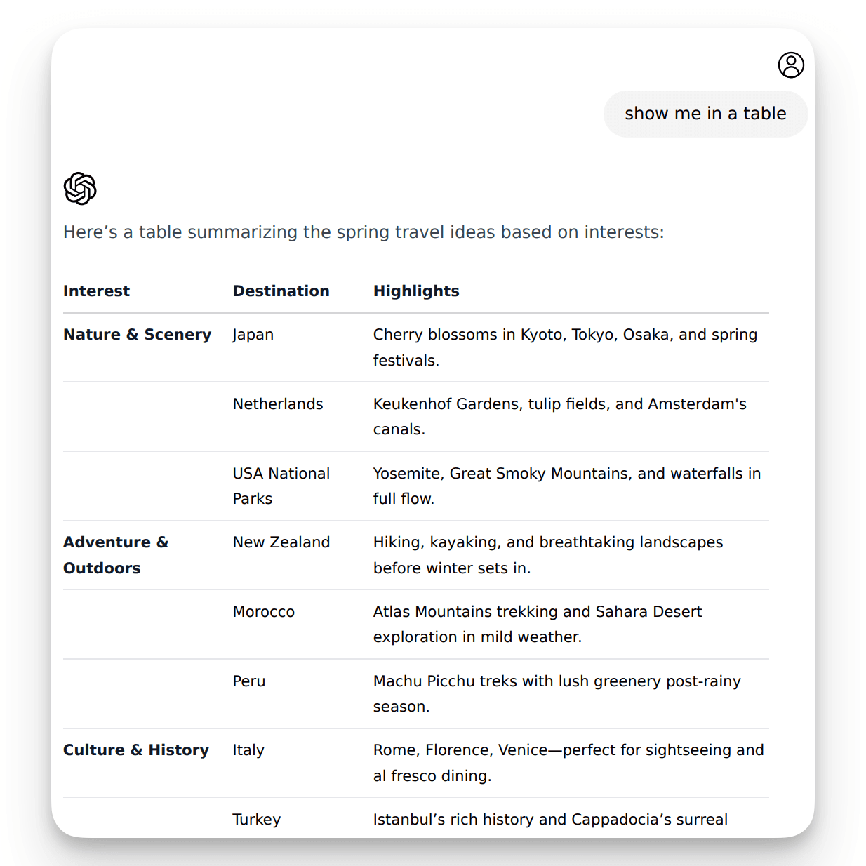 AI Chat Exporter feature: preserves advanced outputs